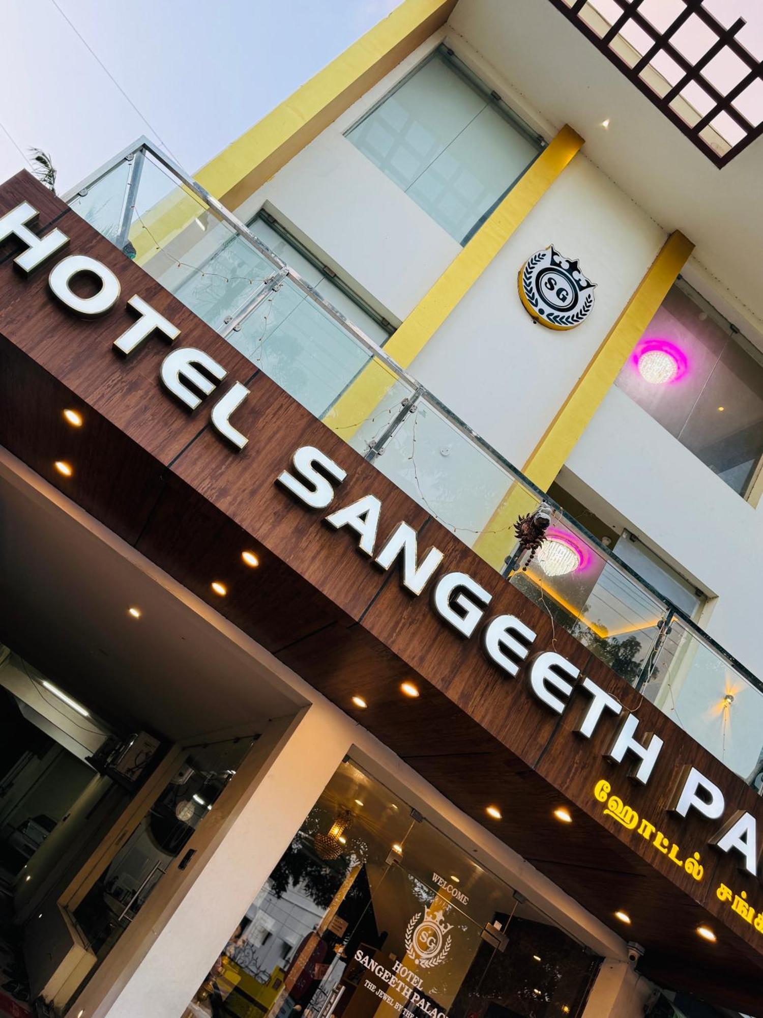 Hotel Sangeeth Palace Rāmeswaram Eksteriør bilde